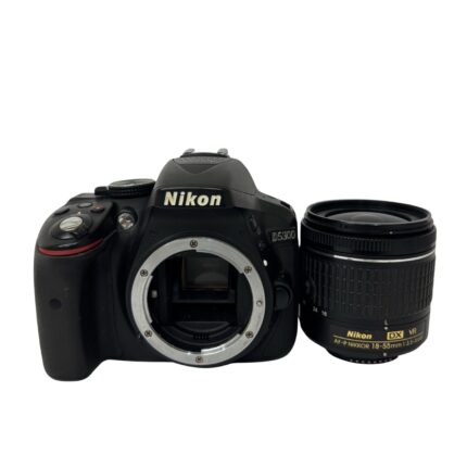 Nikon D5300 with 18-55