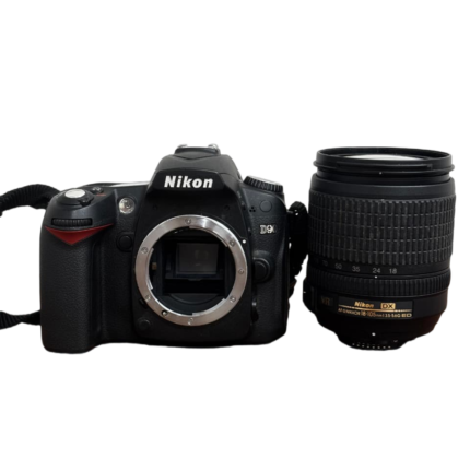 Nikon D90 with 18-105