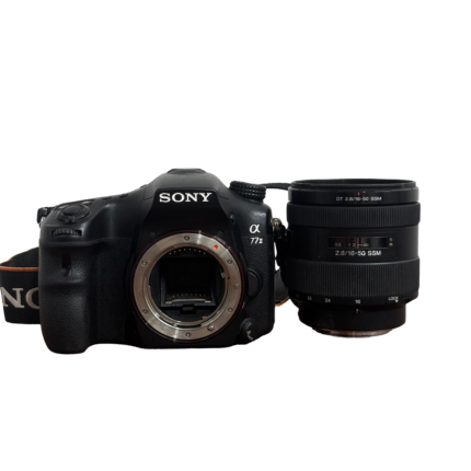 Sony A77 ii with 16-50 mount