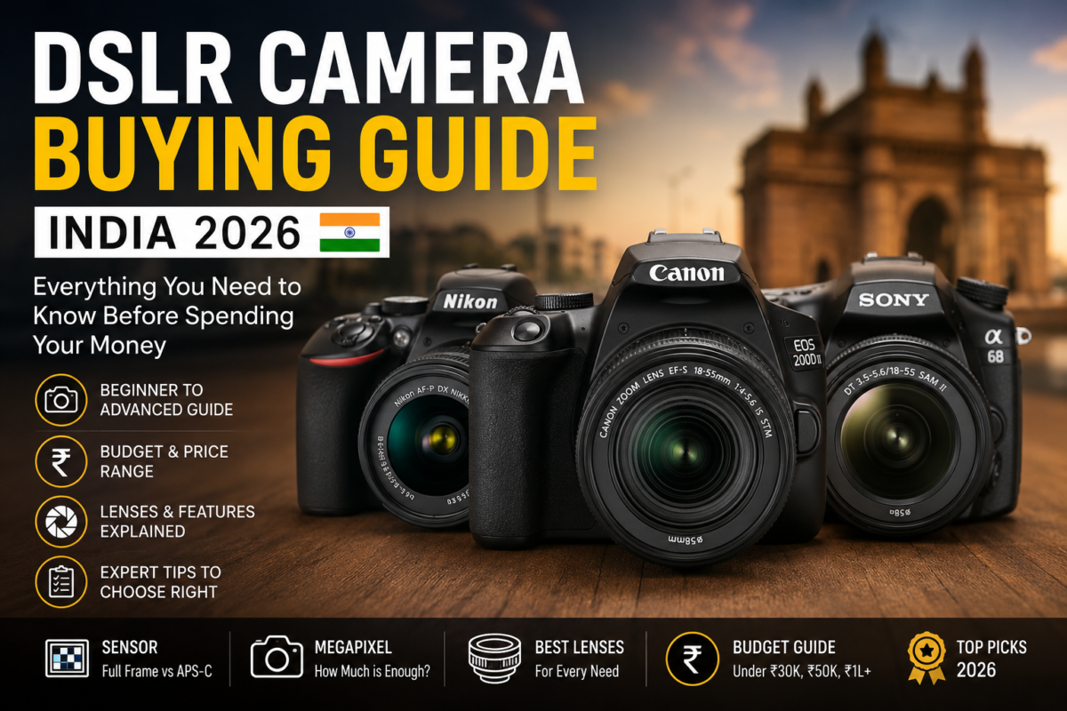 DSLR Camera Buying Guide India