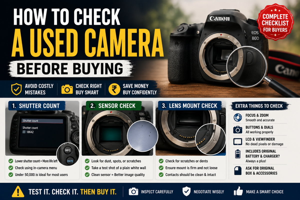 How to Check a Used Camera Before Buying