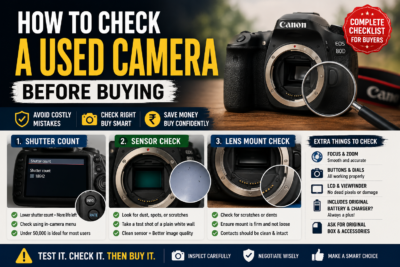 How to Check a Used Camera Before Buying