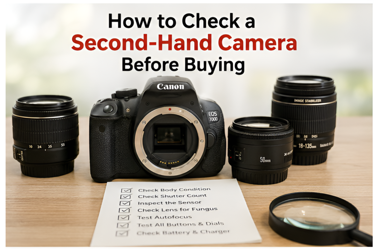 Buy a Second-Hand Camera in Delhi