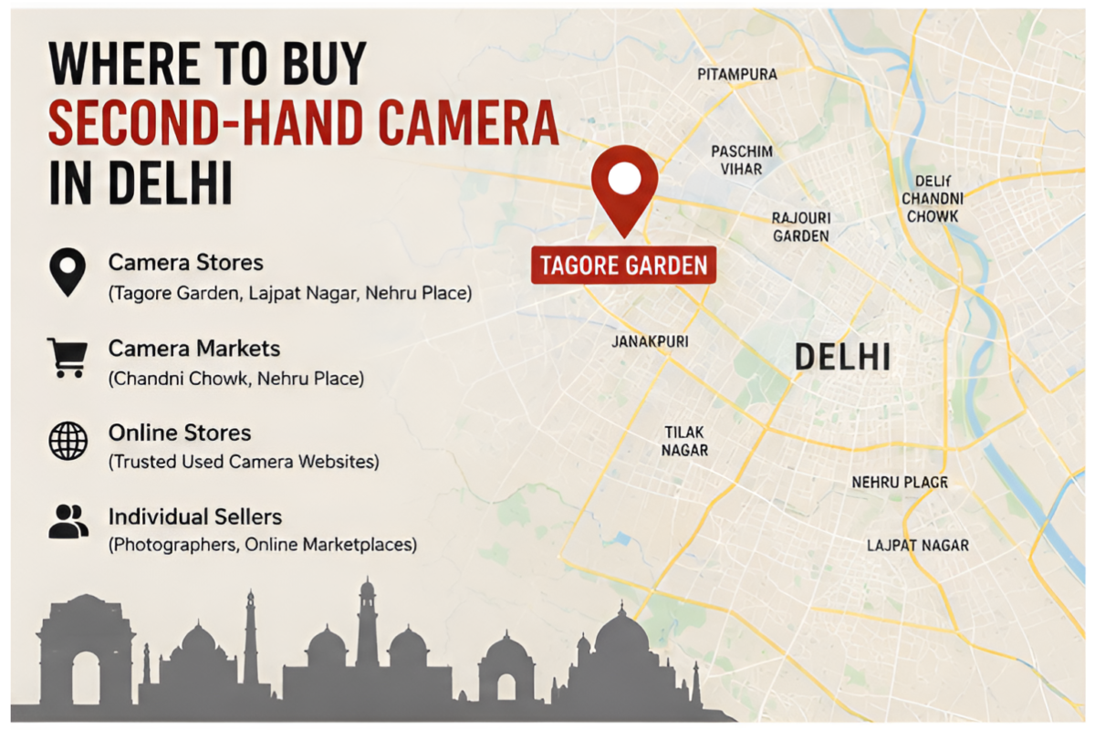 Buy a Second-Hand Camera in Delhi